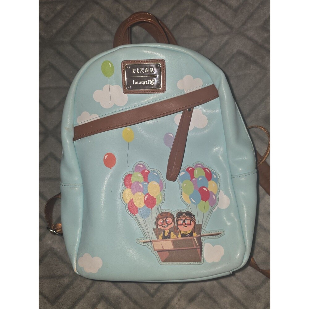 Loungefly Disney UP movie mini backpack bookbag purse bag tote!